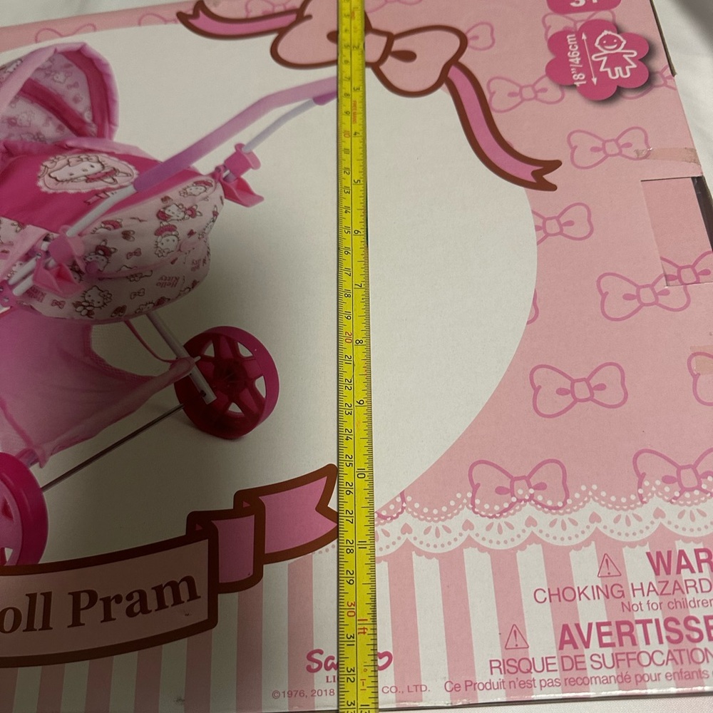 Sanrio Pink Baby Doll Stroller - Picture 16 of 16